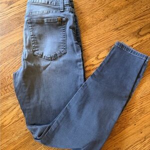 Joe's Jeans High Rise Skinny Ankle in Dark Gray